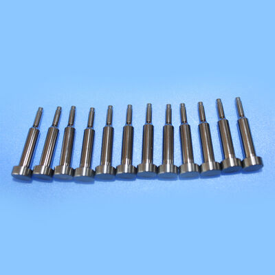 Kualitas  Ultra-Fine Grain Tungsten Carbide Precision Punch with High Hardness ≥ 90.5 HRA and Mirror-Like Surface Roughness Ra ≤ 0.05 μm pabrik