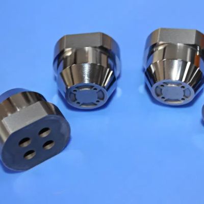 Basis Penempatan Presisi 4-lubang Koaksial ±0.003mm dengan Interferensi Magnetik Nol untuk Pengemasan Semikonduktor