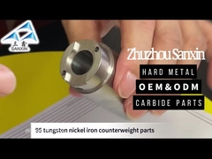 Tungsten Nikel Besi counterweight Bagian