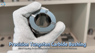 Bushing Tungsten Karbida Standar DIN, Selongsong Karbida Presisi Lapisan Cermin, Karbida Tahan Aus